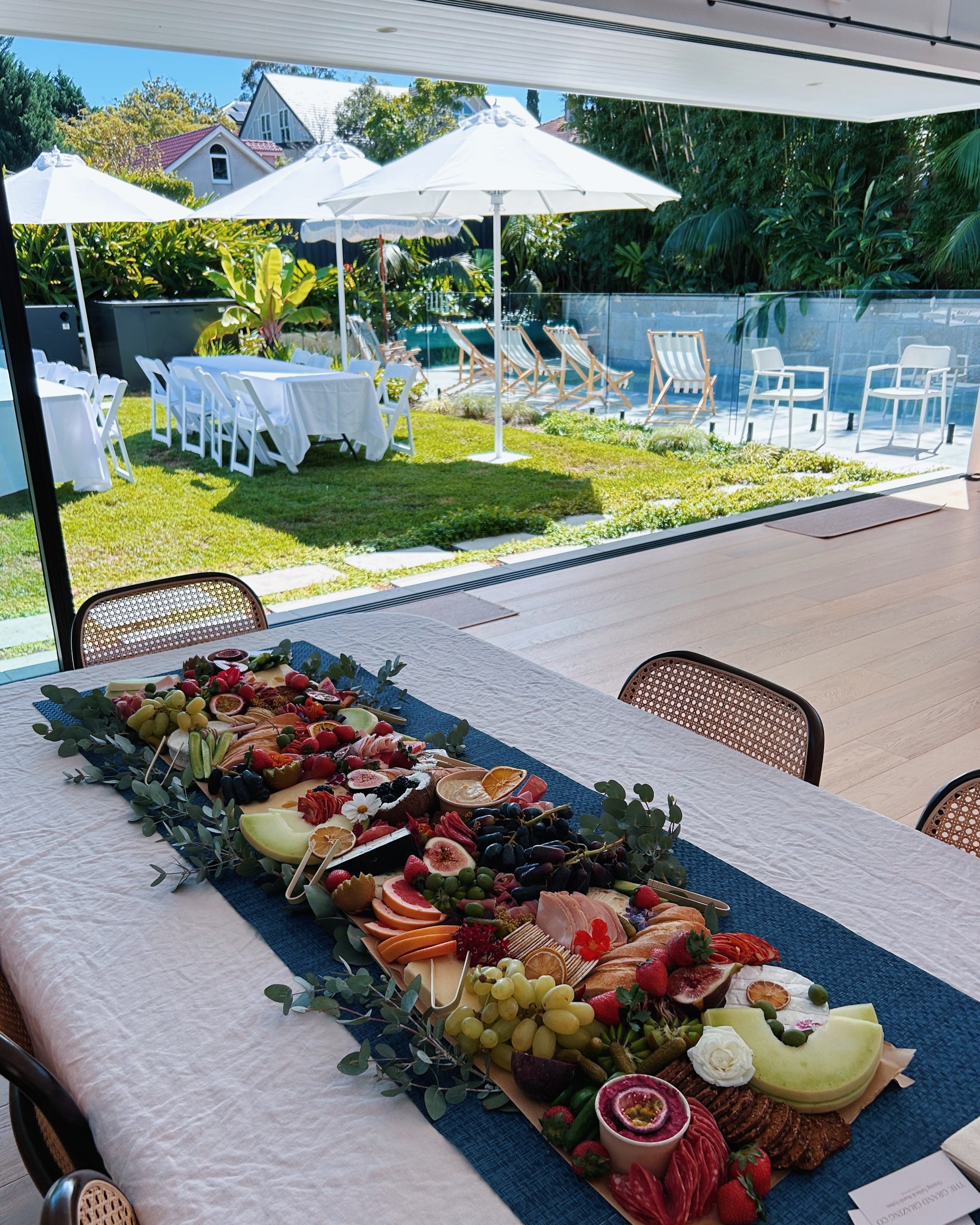 Flat Lay Signature Grazing Table