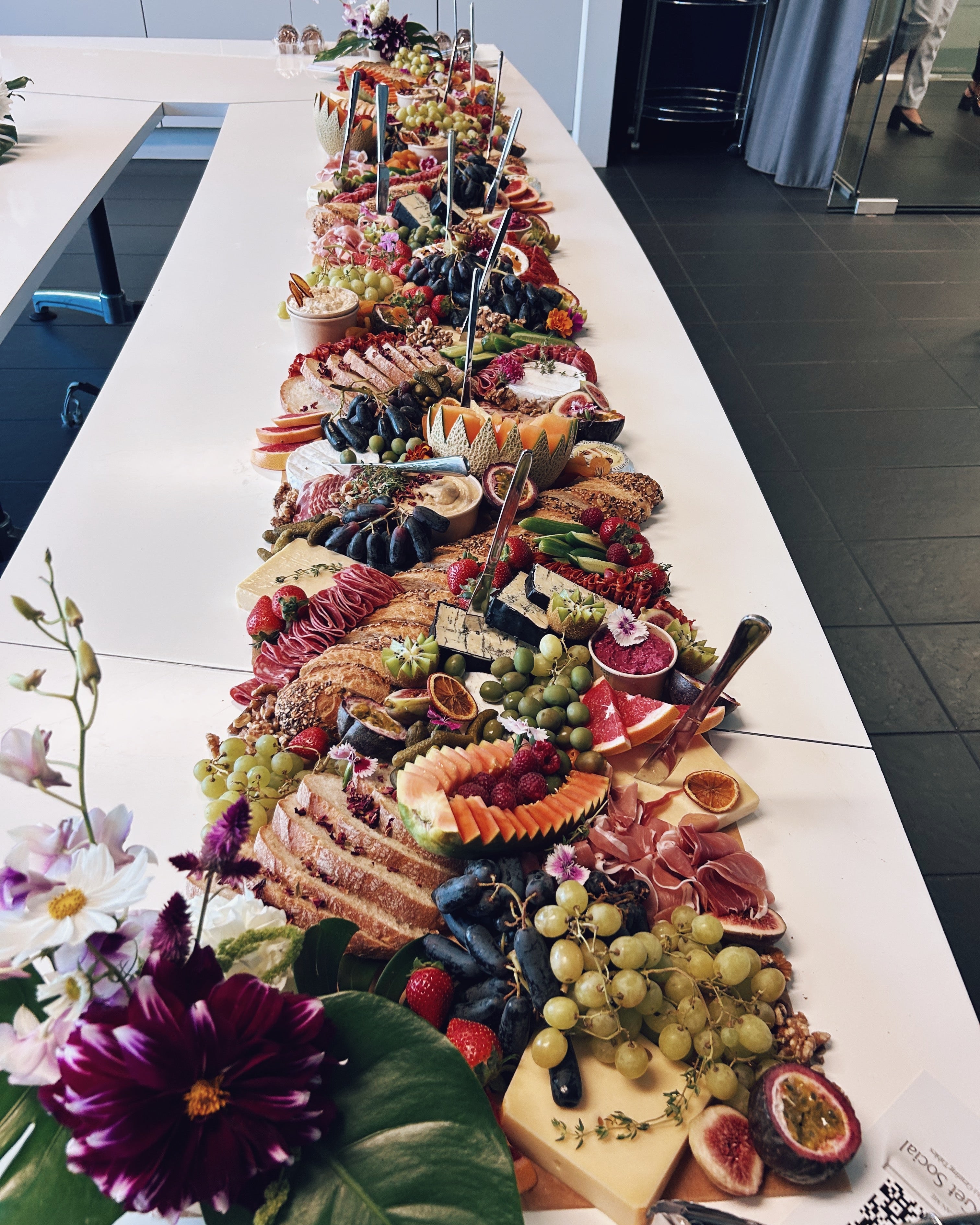 Flat Lay Signature Grazing Table