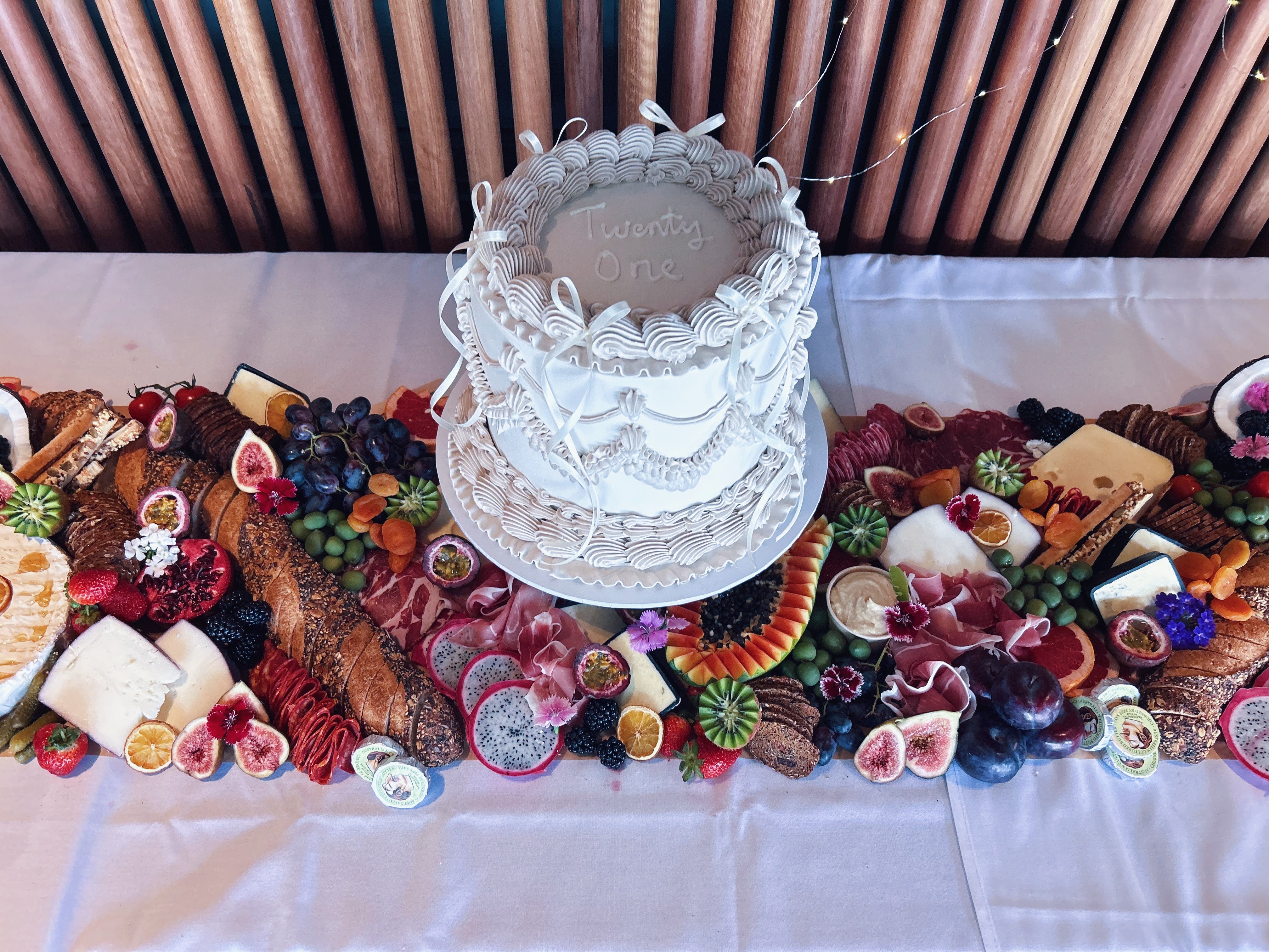Flat Lay Signature Grazing Table